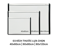 BẢNG TỪ TRẮNG VIẾT BÚT LÔNG EASYBOARD F5 KT: 80X120CM